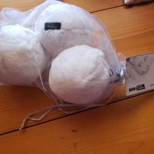 3 Bark Box Super Chewer Balls